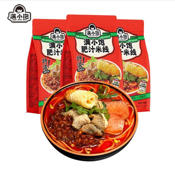 满小饱肥汁米线310g*3袋
