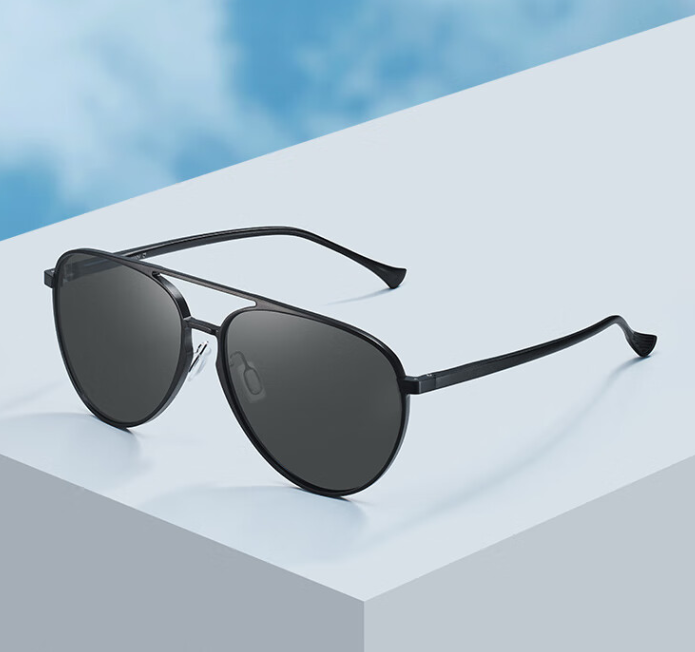 米家飞行员太阳镜 青苔灰