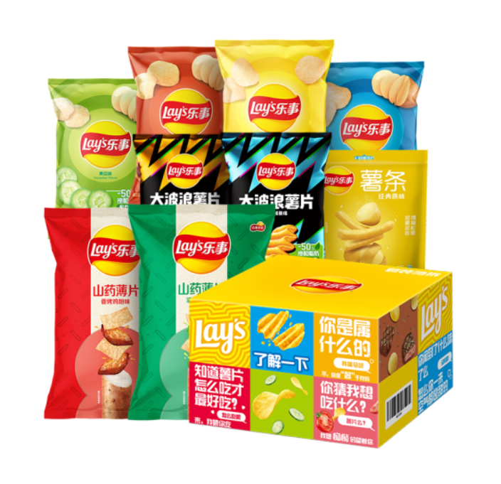 乐事薯片礼盒
