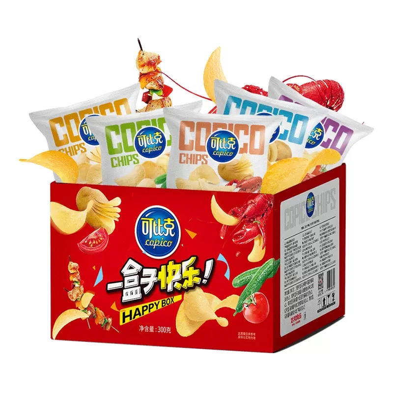 可比克薯片混合礼盒