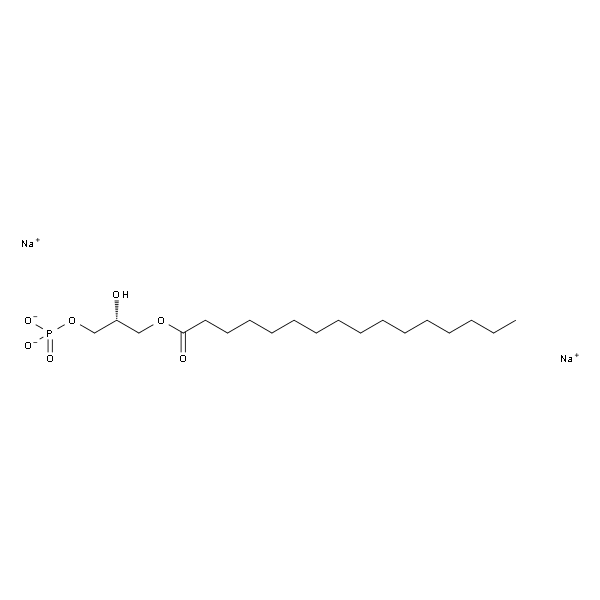1-棕榈酰基-2-羟基-sn-甘油-3-磷酸酯(钠盐)