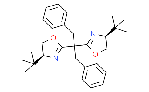 2,2'-(1-苄基-2-苯基亚乙基)双((4S)-4-叔丁基-4,5-二氢-2-噁唑)