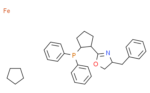 (2R)-1-[(4S)-4,5-二氢-4-苯基甲基-2-恶唑基]-2-(二苯基膦基)二茂铁