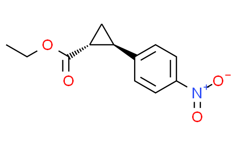 反式-2-（4-硝基苯基）环丙烷-1-羧酸乙酯