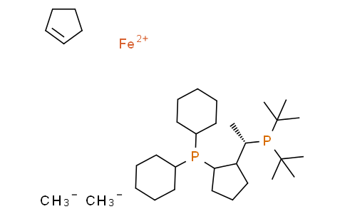 (S)-(+)-1-[(R)-2-(二环己基膦)二茂铁基]乙基二叔丁基膦