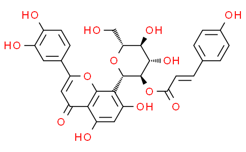 2''-O-p-反式香豆酰基荭草苷