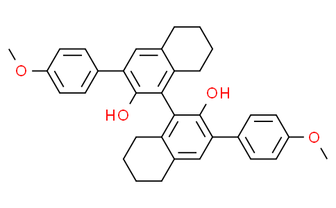 (S)-3，3'-双(4-甲氧基苯基)-5，5'，6，6'，7，7'，8，8'-八氢-1，1'-联萘酚