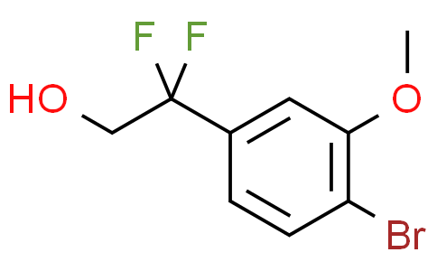 2-（4-溴-3-甲氧基苯基）-2，2-二氟乙烷-1-醇