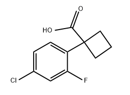1-（4-氯-2-氟苯基）环丁烷-1-甲酸