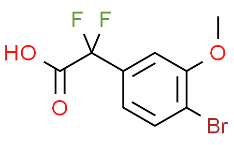 2-（4-溴-3-甲氧基苯基）-2，2-二氟乙酸