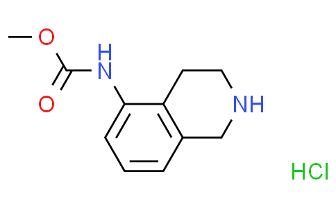 N-(1,2,3,4-四氢异喹啉-5-基)氨基甲酸甲酯盐酸盐