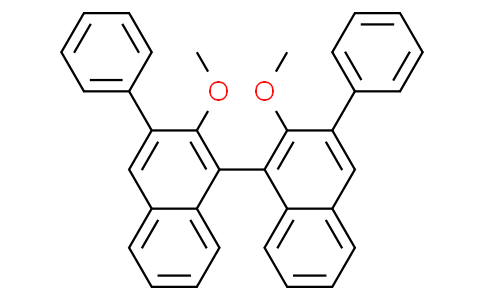 (S)-2，2'-二甲氧基-3，3'-二苯基-1，1'-联萘