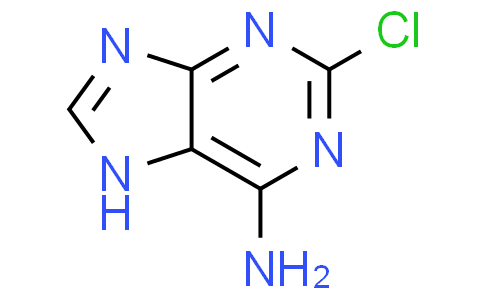 2-氯-9H-嘌呤-6-胺