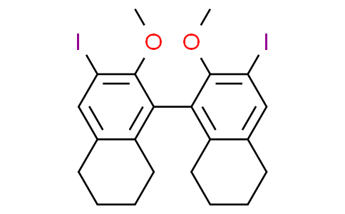 3,3'-二碘-2,2'-二甲氧基-5,5',6,6',7,7',8,8'-八氢-1,1'-联萘