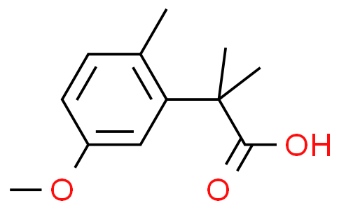 2-（5-甲氧基-2-甲基苯基）-2-甲基丙酸