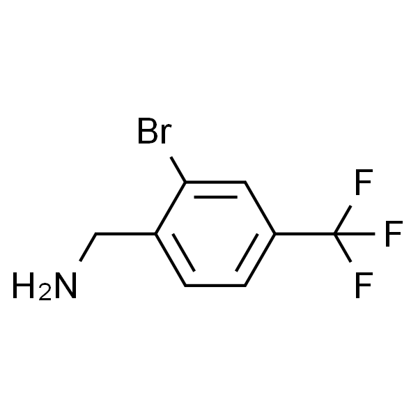 (2-溴-4-(三氟甲基)苯基)甲胺