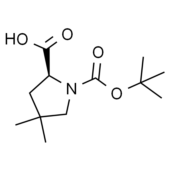 (S)-1-(叔丁氧基羰基)-4,4-二甲基吡咯烷-2-羧酸