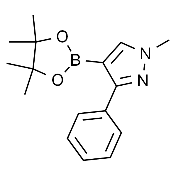 1-甲基-3-苯基-4-(4,4,5,5-四甲基-1,3,2-二噁硼烷-2-基)-1H-吡唑