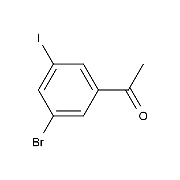 1-(3-溴-5-碘苯)乙-1-酮