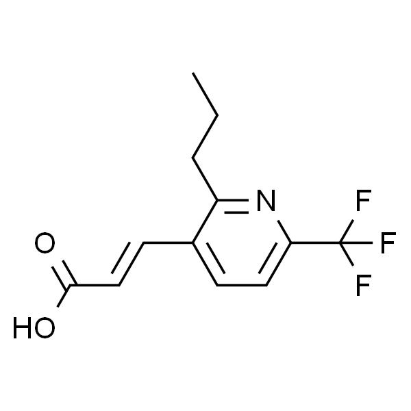 (E)-3-(2-丙基-6-(三氟甲基)吡啶-3-基)丙烯酸