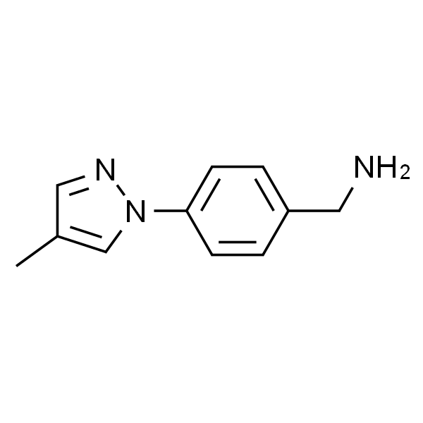 (4-(4-甲基-1H-吡唑-1-基)苯基)甲胺