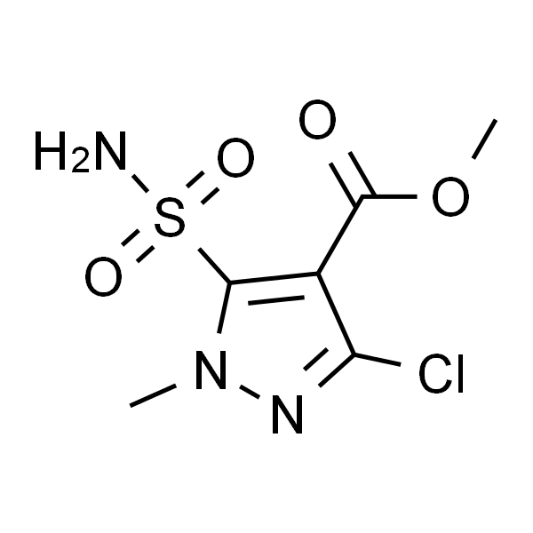 3-氯-1-甲基-5-氨磺酰基-1H-吡唑-4-羧酸甲酯