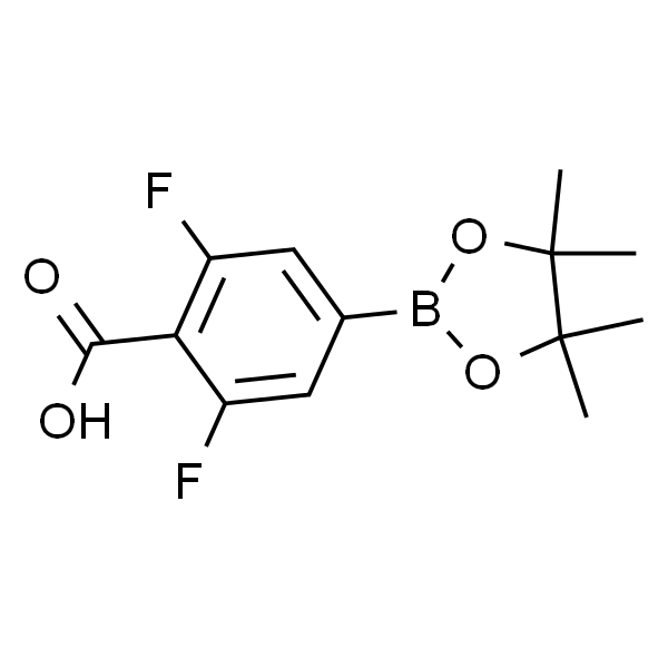 2,6-二氟-4-(4,4,5,5-四甲基-1,3,2-二噁硼烷-2-基)苯甲酸