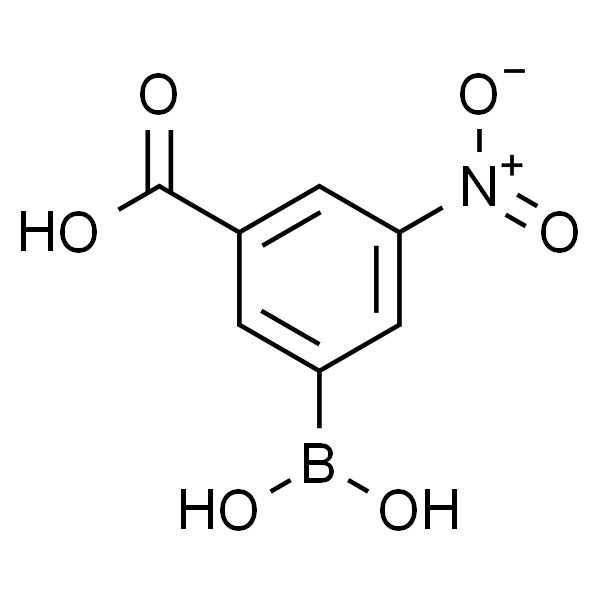 3-羧基-5-硝基苯硼酸 (含不同量的酸酐)