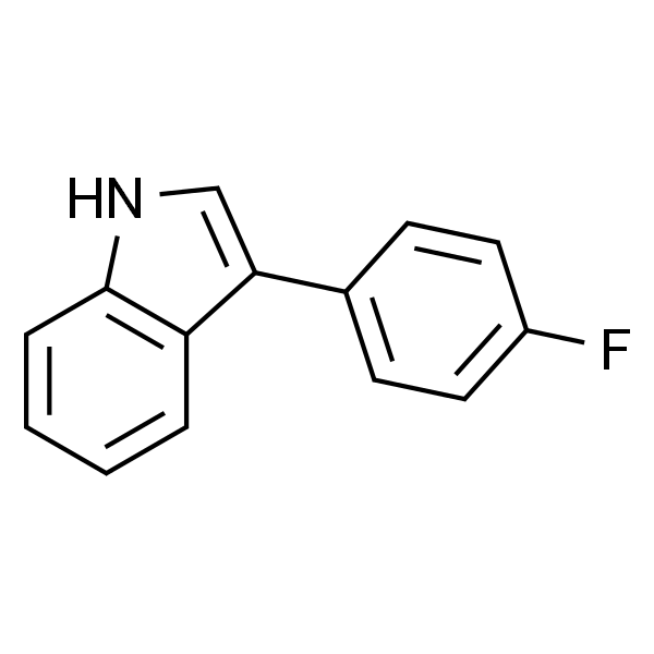 3-(4-氟-苯基)-1H-吲哚