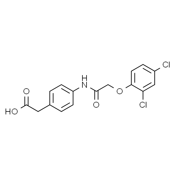 Benzeneacetic acid, 4-[[2-(2,4-dichlorophenoxy)acetyl]amino]-