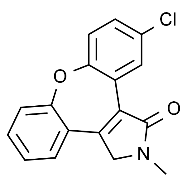 11-氯-2,3-二氢-2-甲基-1H-二苯并[2,3:6,7]氧杂卓并[4,5-C]吡咯-1-酮