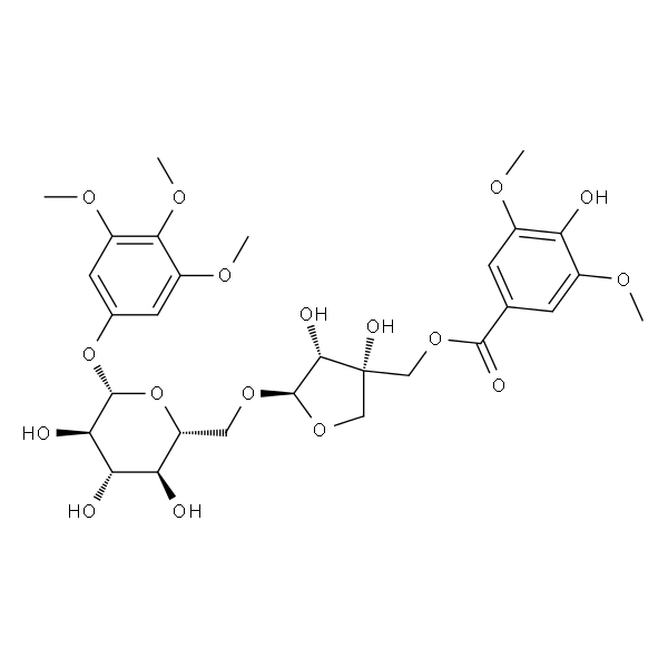 5''-O-Syringoylkelampayoside A