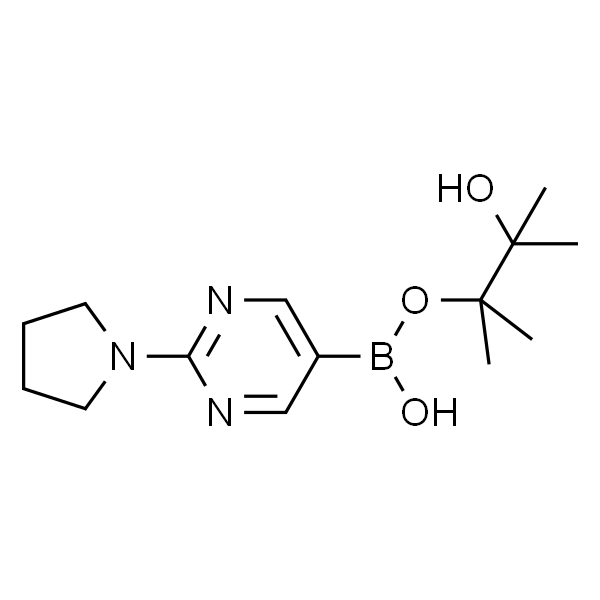 2-(吡咯烷-1-基)-5-(4,4,5,5-四甲基-1,3,2-二氧杂环戊硼烷-2-基)嘧啶