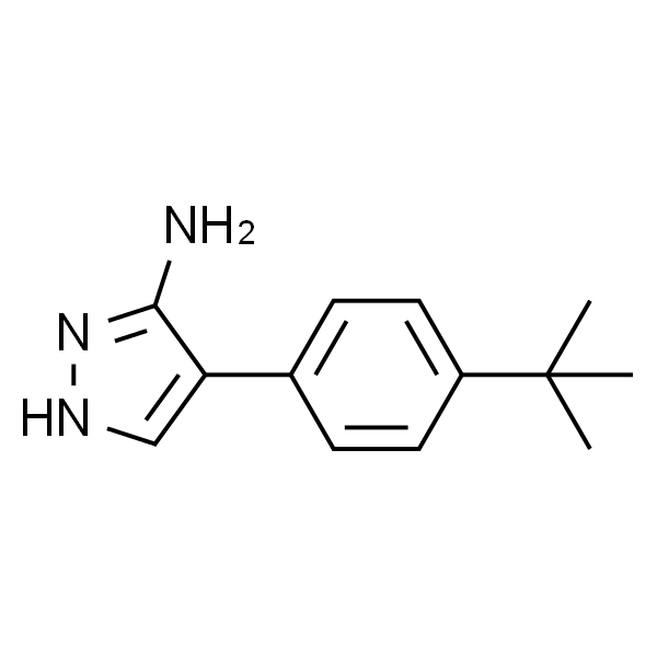 4-(4-(叔丁基)苯基)-1H-吡唑-3-胺