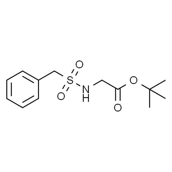 2-(苯基甲基磺酰胺基)乙酸叔丁酯