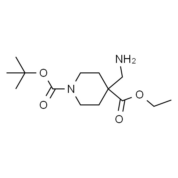 1-(叔丁氧羰基)-4-氨甲基哌啶-4-羧酸乙酯