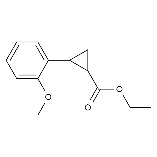 反式-2-（2-甲氧基苯基）环丙烷-1-羧酸乙酯