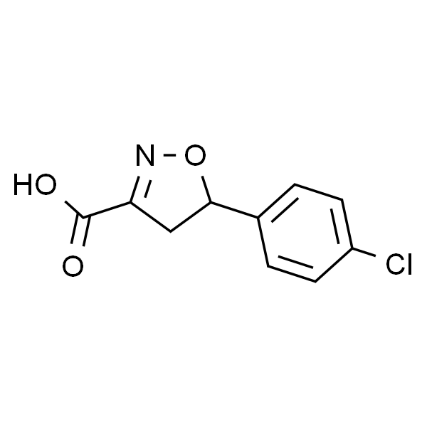 5-(4-氯苯基)-4,5-二氢异恶唑-3-羧酸