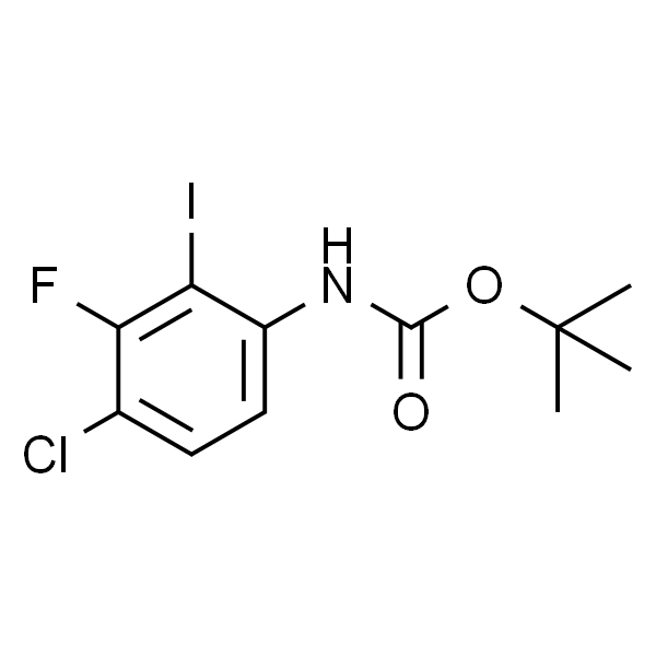 (4-氯-3-氟-2-碘苯基)氨基甲酸叔丁酯