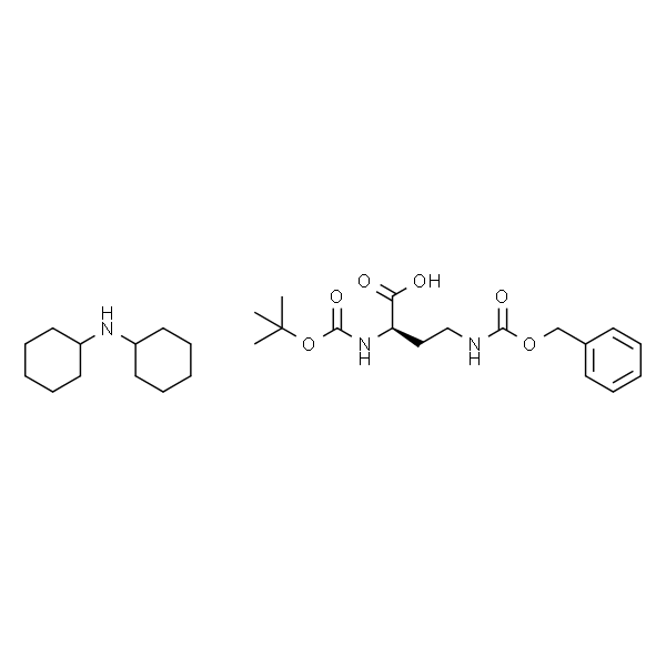 N-叔丁氧羰基-N'-苄氧羰基-D-2，4-二氨基丁酸二环己胺盐