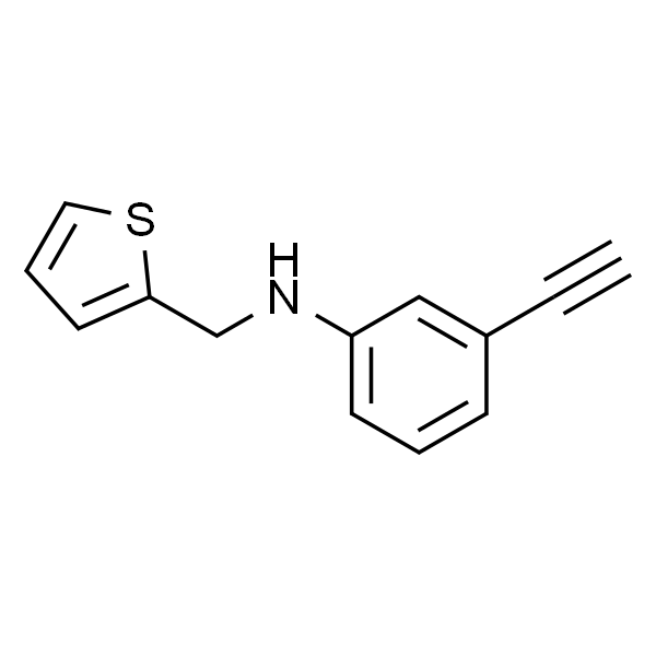 3-乙炔基-N-(噻吩-2-基甲基)苯胺