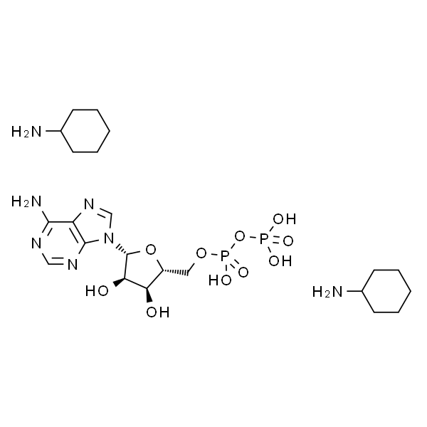 (((2R,3S,4R,5R)-5-(6-氨基-9H-嘌呤-9-基)-3,4-二羟基四氢呋喃-2-基)甲基二磷酸)双环己铵盐