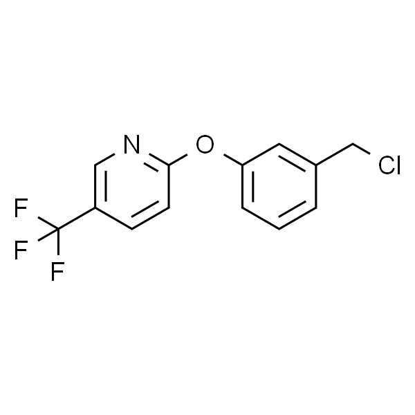 Pyridine, 2-[3-(chloromethyl)phenoxy]-5-(trifluoromethyl)-