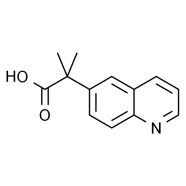 2-甲基-2-(喹啉-6-基)丙酸