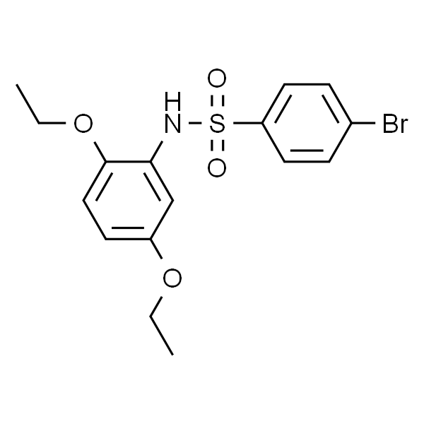 4-溴-N-(2,5-二乙氧基苯基)苯磺酰胺