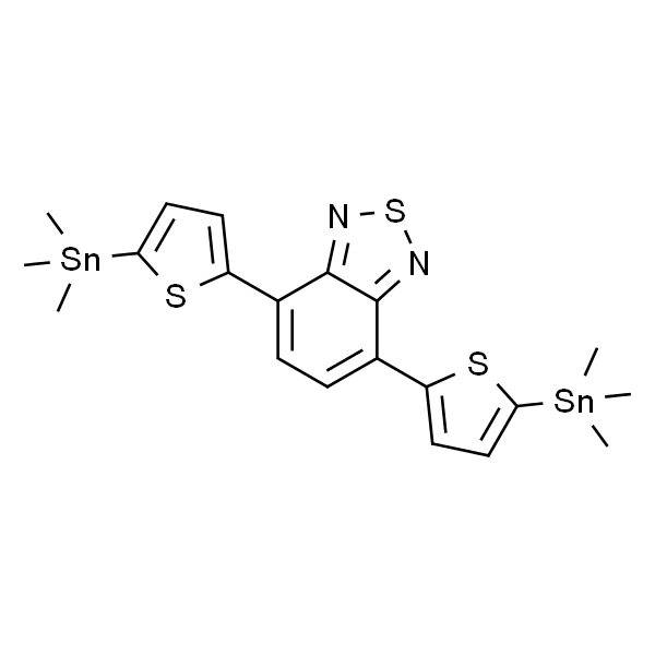 4,7-双(5-三甲基甲锡烷基-2-噻吩基)-2,1,3-苯并三唑