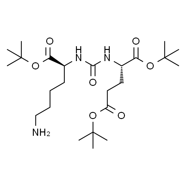 (S)-二-叔丁基2-(3-((S)-6-氨基-1-(叔丁氧基)-1-氧代己烷-2-基)脲基)戊二酸酯