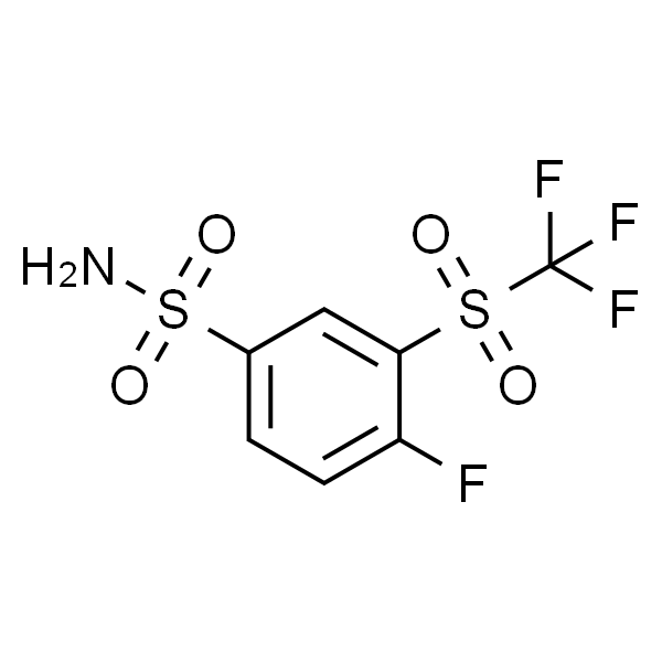 3-(三氟甲磺酰基)-4-氟苯磺酰胺