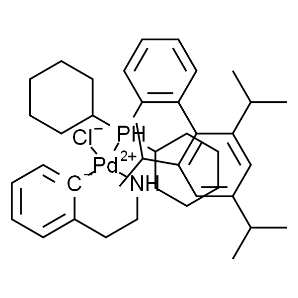 (2-二环己基膦-2',4',6'-三异丙基-1,1'-联苯)[2-(2-氨基乙基苯基)]氯化钯(II)甲基叔丁基醚络合物