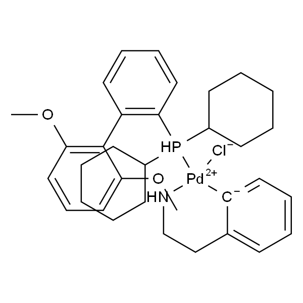 (2-二环己基膦- 2',6'-二甲氧基-1',1-联苯基)[2-(2-氨基乙基苯基)]氯化钯(II)甲基叔丁基醚络合物